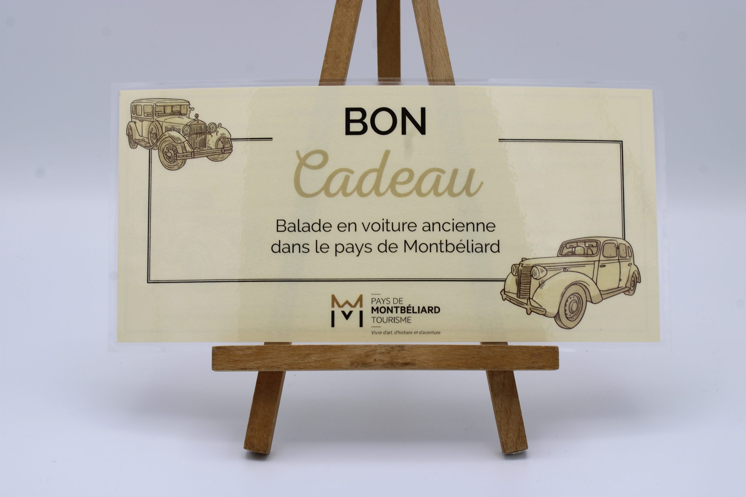 Bon cadeau - Balade en voiture ancienne - Boutique de l'Office de Tourisme  du Pays de Montbéliard