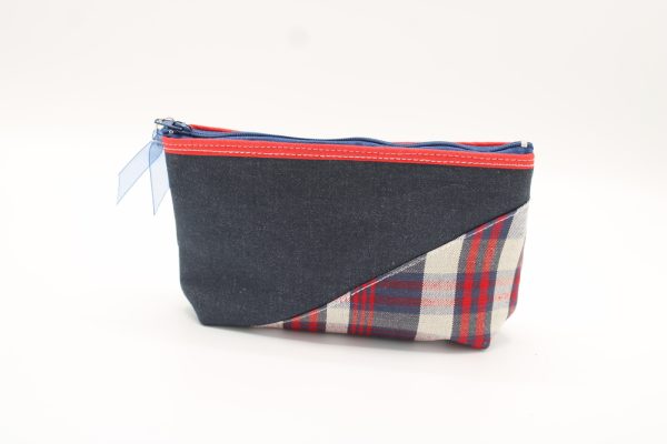 Petite trousse denim et verquelure – Image 8