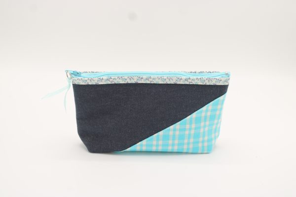 Petite trousse denim et verquelure – Image 7
