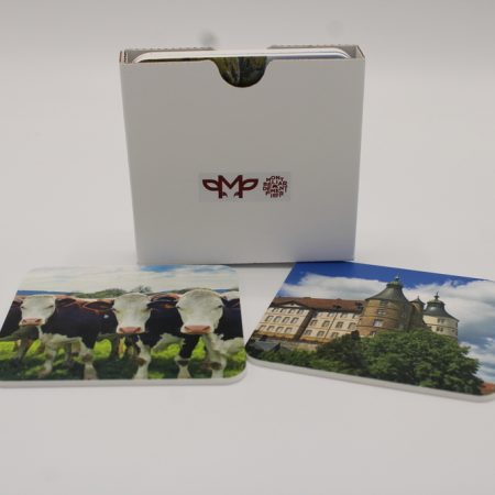 Lot de 6 sous verre - Pays de Montbéliard