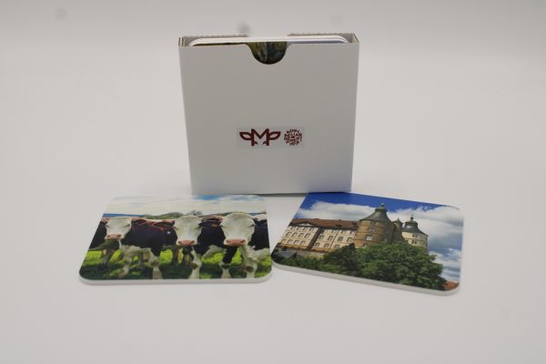 Lot de 6 sous verre - Pays de Montbéliard