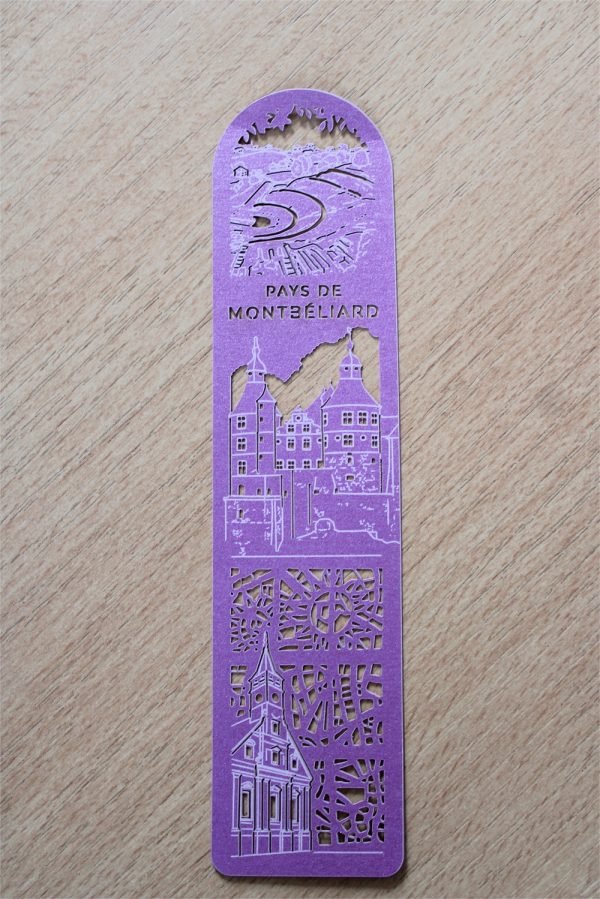 Marque-page découpe laser - Pays de Montbéliard – Image 3