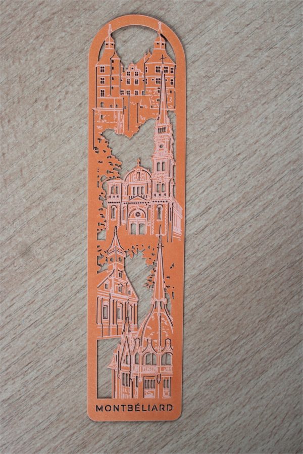 Marque-page découpe laser - Montbéliard – Image 2
