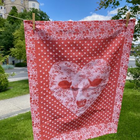 Torchon "La Montbéliarde" - Le Jacquard Français