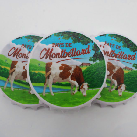 Magnet capsule - illustration vintage "Pays de Montbéliard"