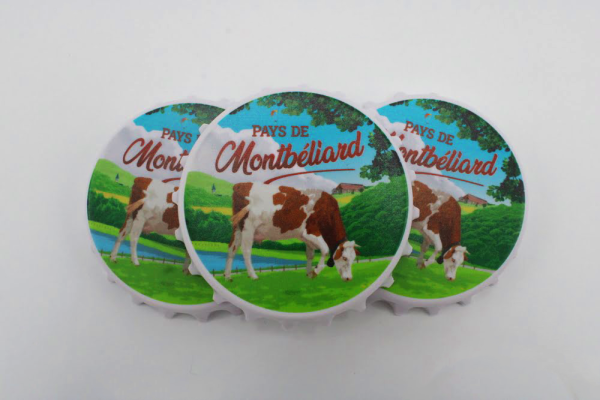 Magnet capsule - illustration vintage "Pays de Montbéliard"