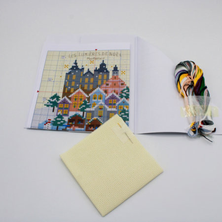 Kit broderie - Les Lumières de Noël